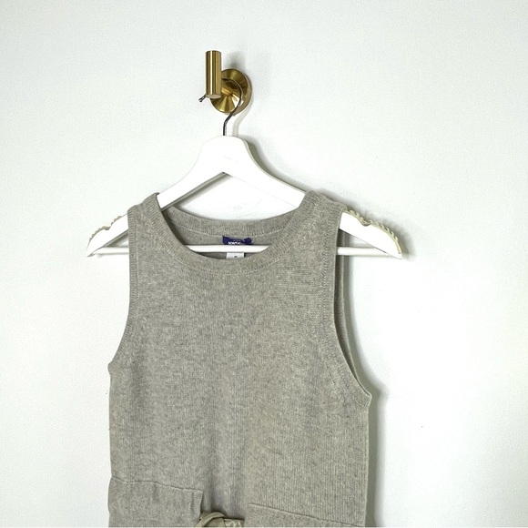 Y2K Archival | J.Crew x Sontuosa Cashmere Collab | Femme Celadon Sweater Dress - Picture 3 of 11